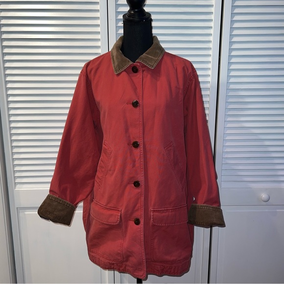 L.L. Bean Jackets & Blazers - Women’s LL Bean Red Coat Size 1X